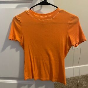Skims orange tee